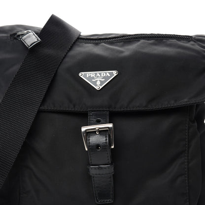 Prada Nylon Vela Messenger Black 9 of 9