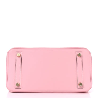 Hermes Swift Birkin 25 Rose Sakura 6 of 35