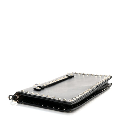 Valentino Garavani Nappa Rockstud Wristlet Clutch Black 4 of 9