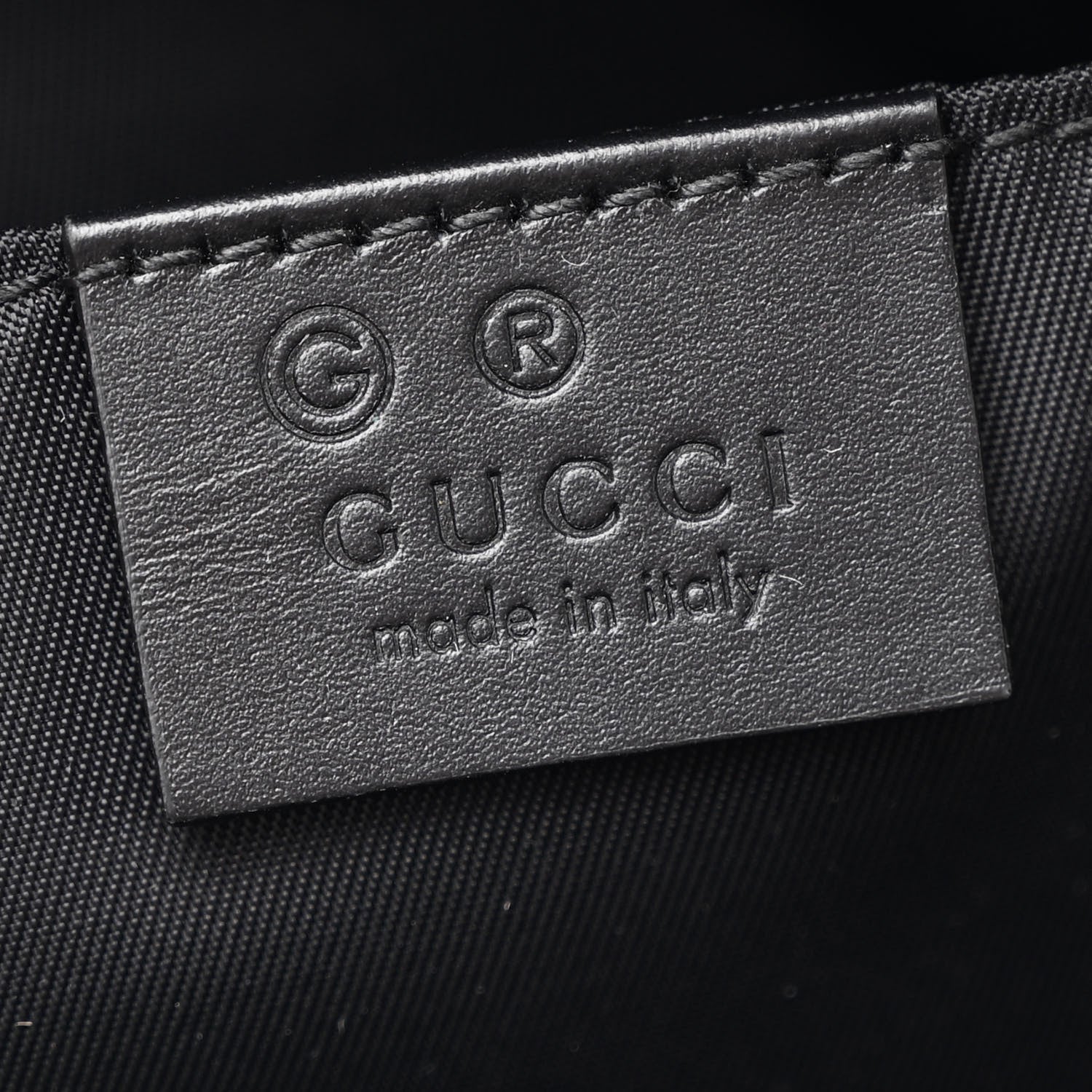 Gucci Techno Canvas Web Toiletry Case Black 6 of 9