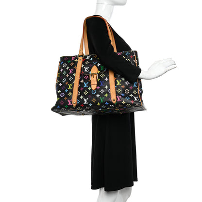 Louis Vuitton Monogram Multicolor Aurelia GM Black 2 of 11