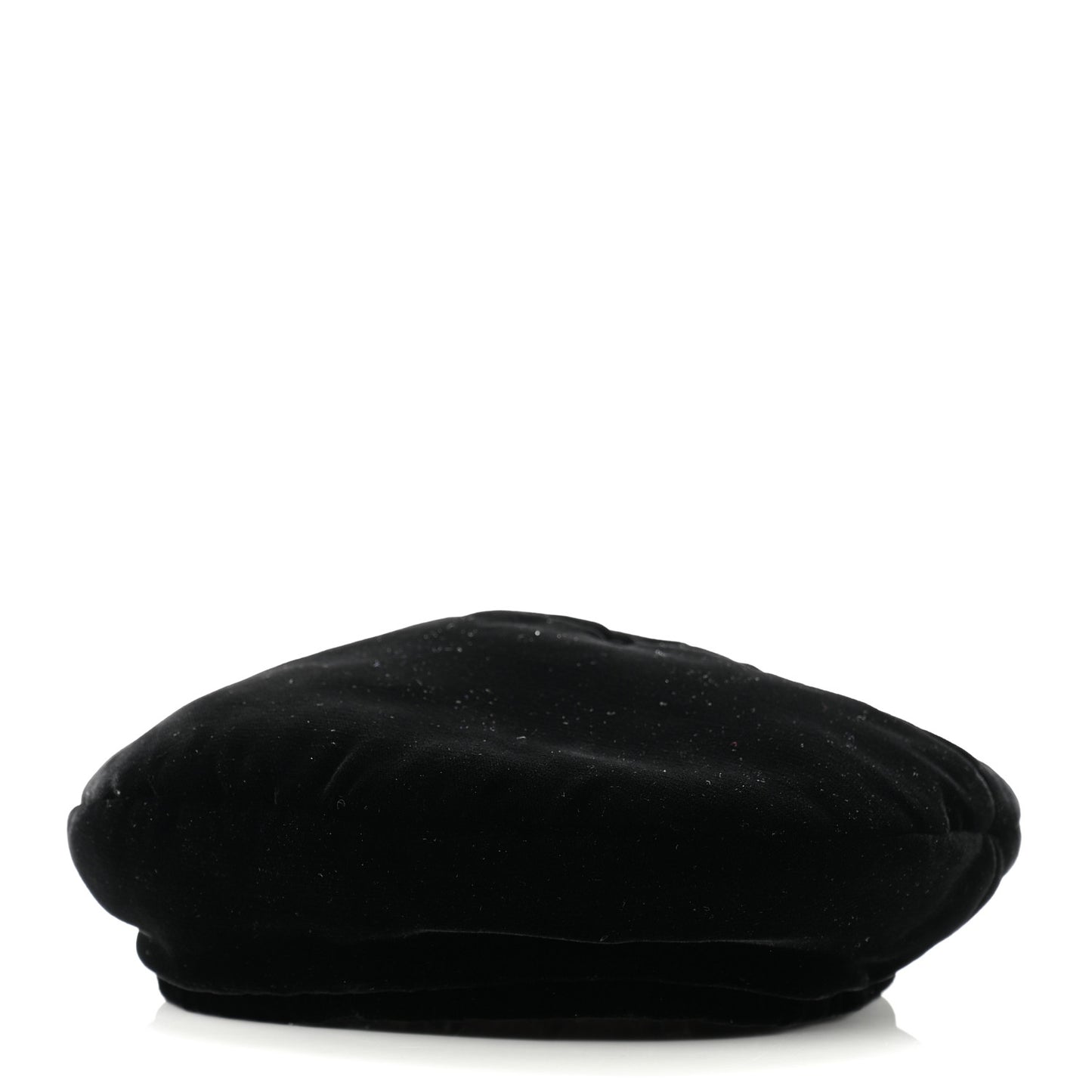 Velvet Beret Hat Black