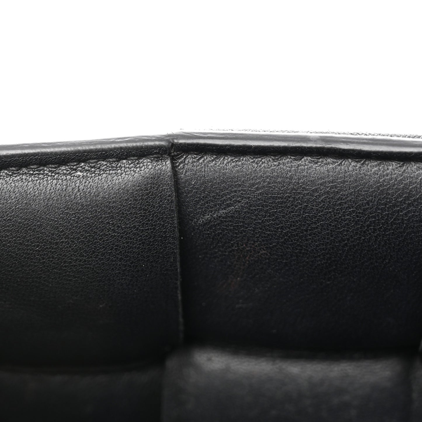 Nappa Maxi Intreccio Padded Cassette Crossbody Bag Black