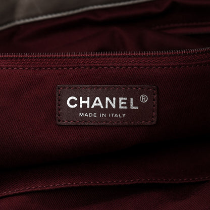 Chanel Iridescent Calfskin Quilted Small In The Mix Tote Grey 6 of 10