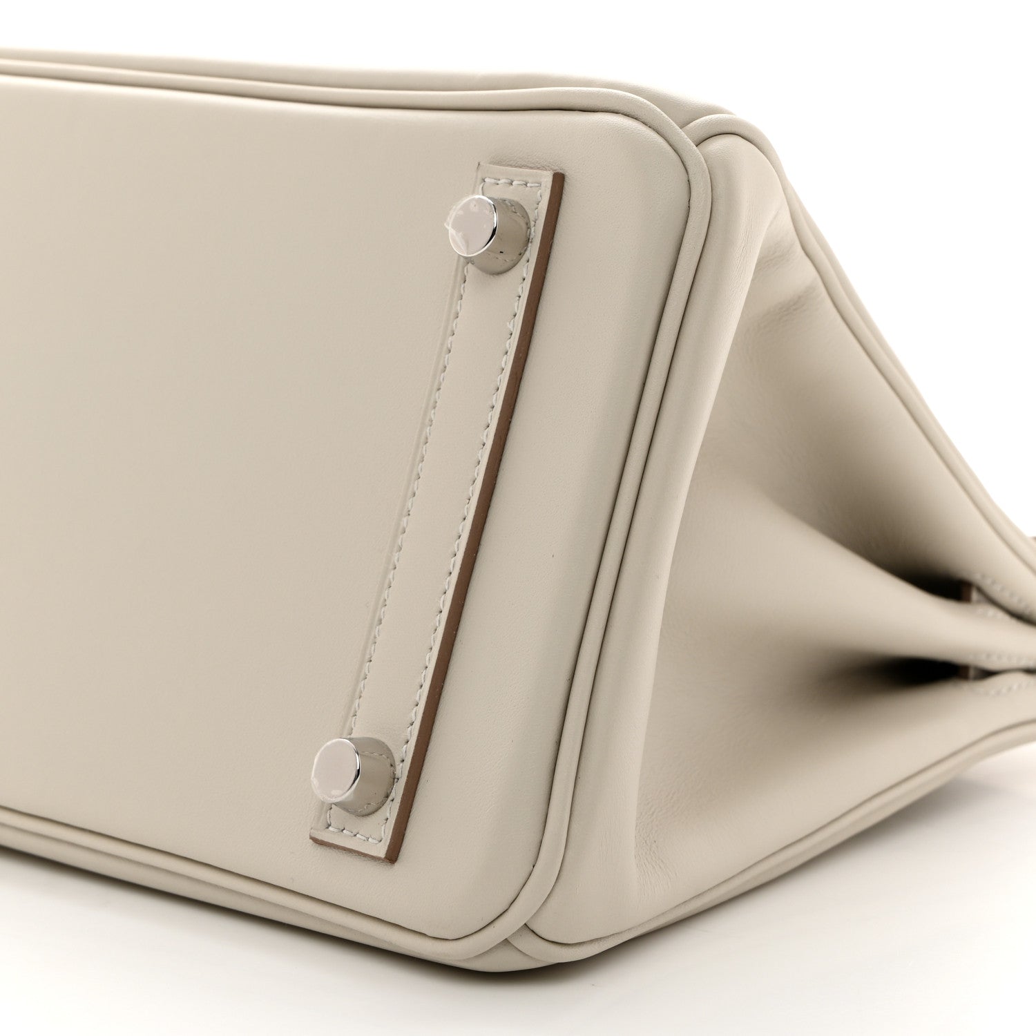 Hermes Veau Jonathan Birkin 25 Gris Perle 10 of 11