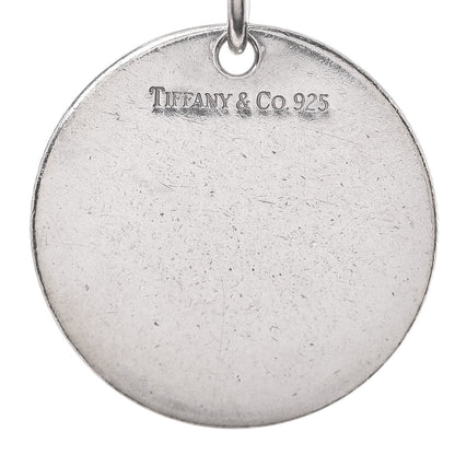 Tiffany Sterling Silver Round Tag Charm Bracelet 5 of 5