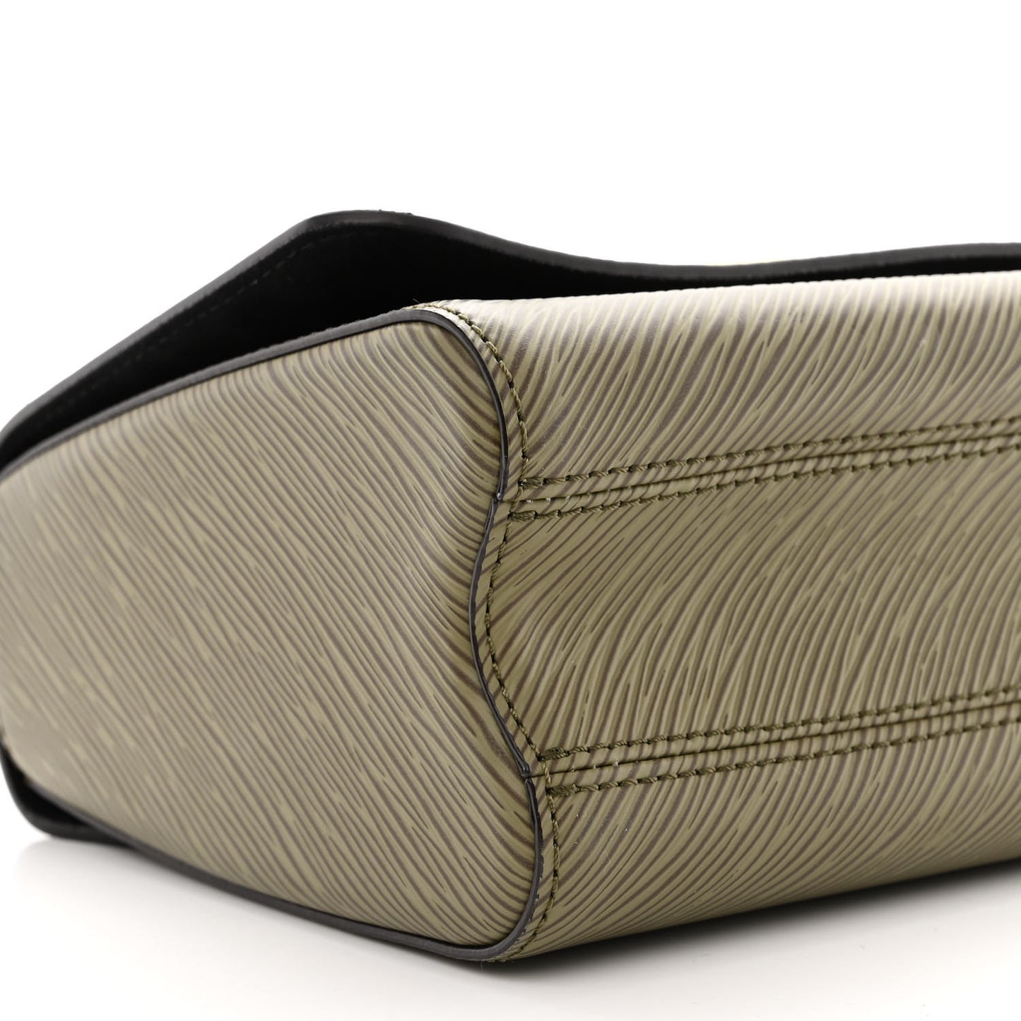 Epi Monogram Kabuki Twist Shoulder Bag MM Green