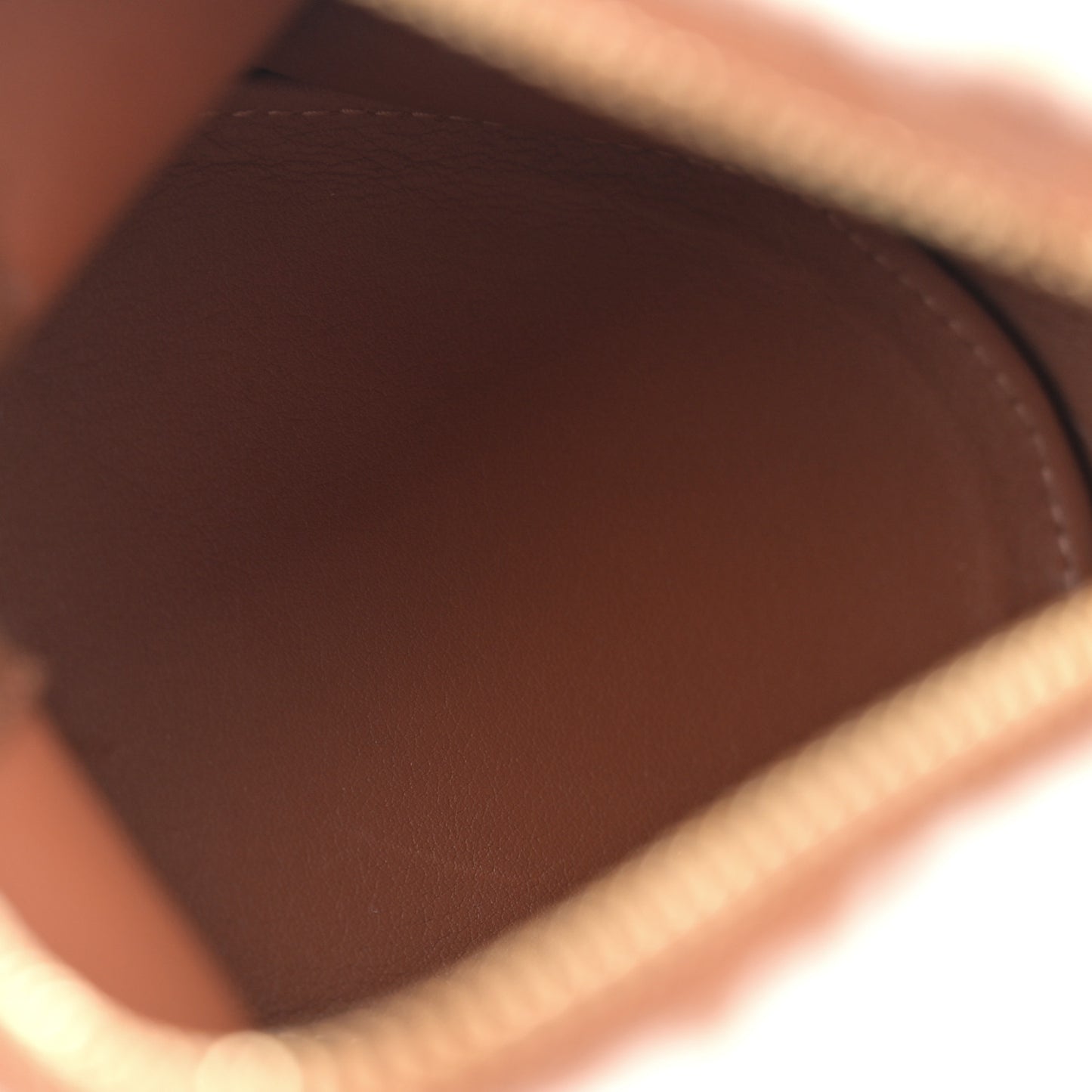 Shearling Mini Bunny Crossbody Bag Natural