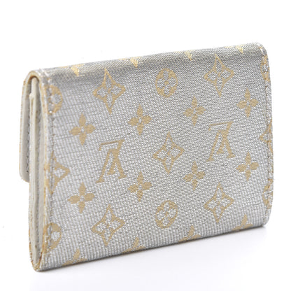 Louis Vuitton Mini Lin Shine Porte-Monnaie Wallet 2 of 9