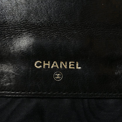 Chanel Lambskin Timeless CC Compact French Wallet Black 6 of 9