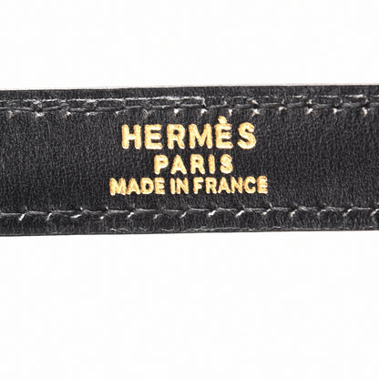 Hermes Box Kelly Retourne 28 Black 11 of 12