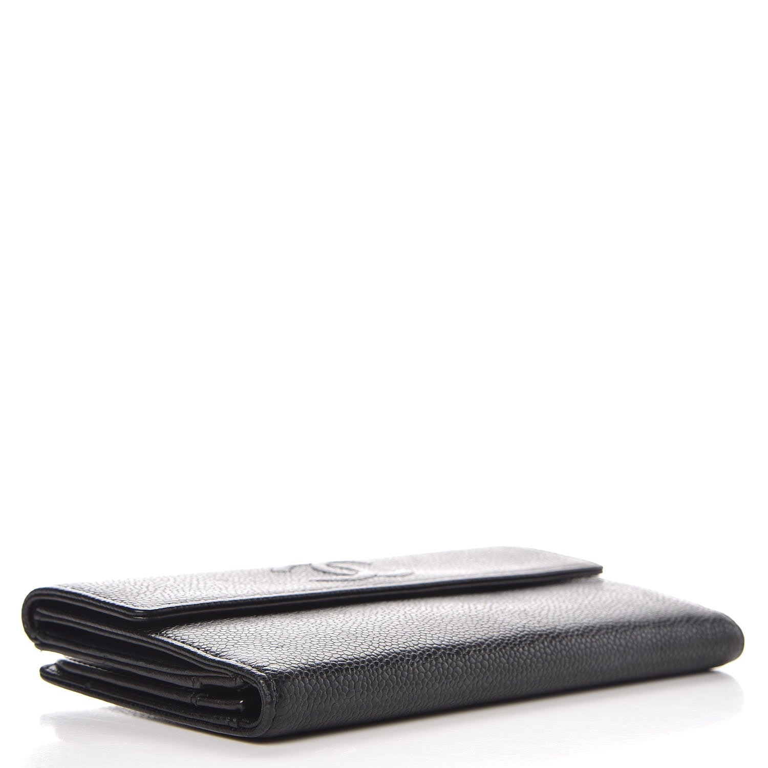 Chanel Caviar Timeless CC Flap Wallet Black 4 of 12