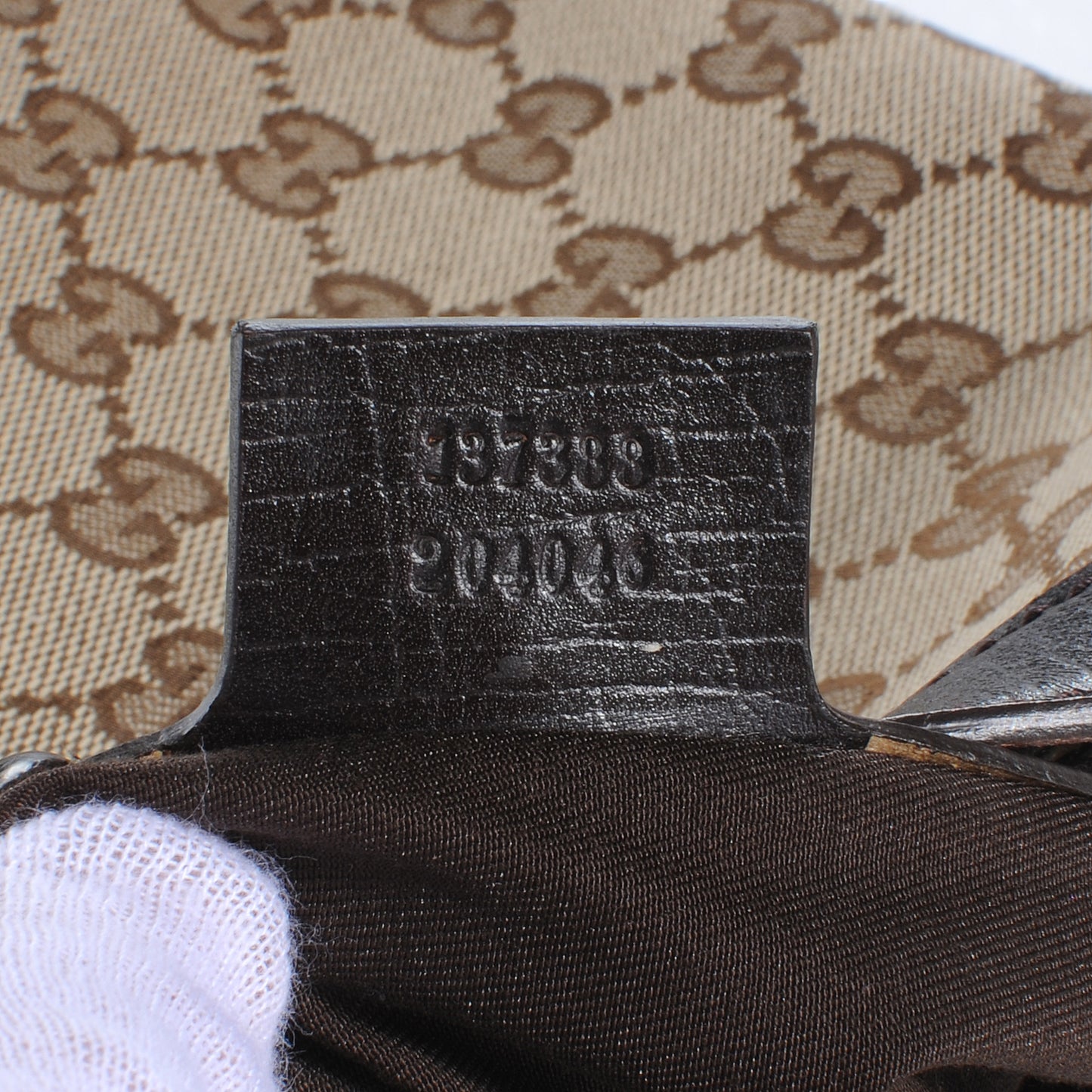 Monogram Hasler Shoulder Bag Ebony