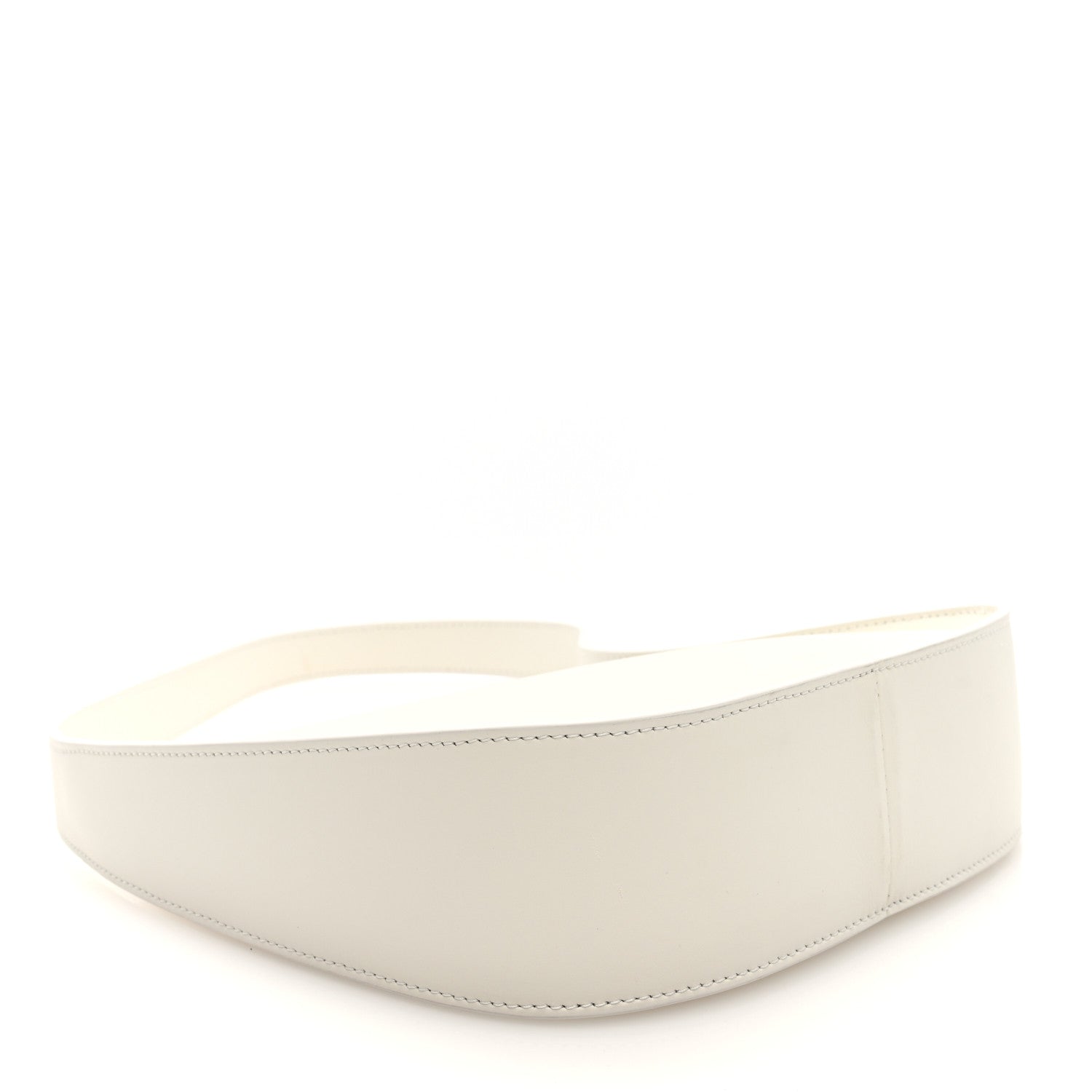 The Row Smooth Calfskin Half Moon Shoulder Bag New Ivory 4 of 9