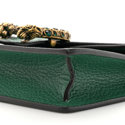 Gucci Dollar Calfskin Crystal Super Mini Dionysus Shoulder Bag Emerald 8 of 11