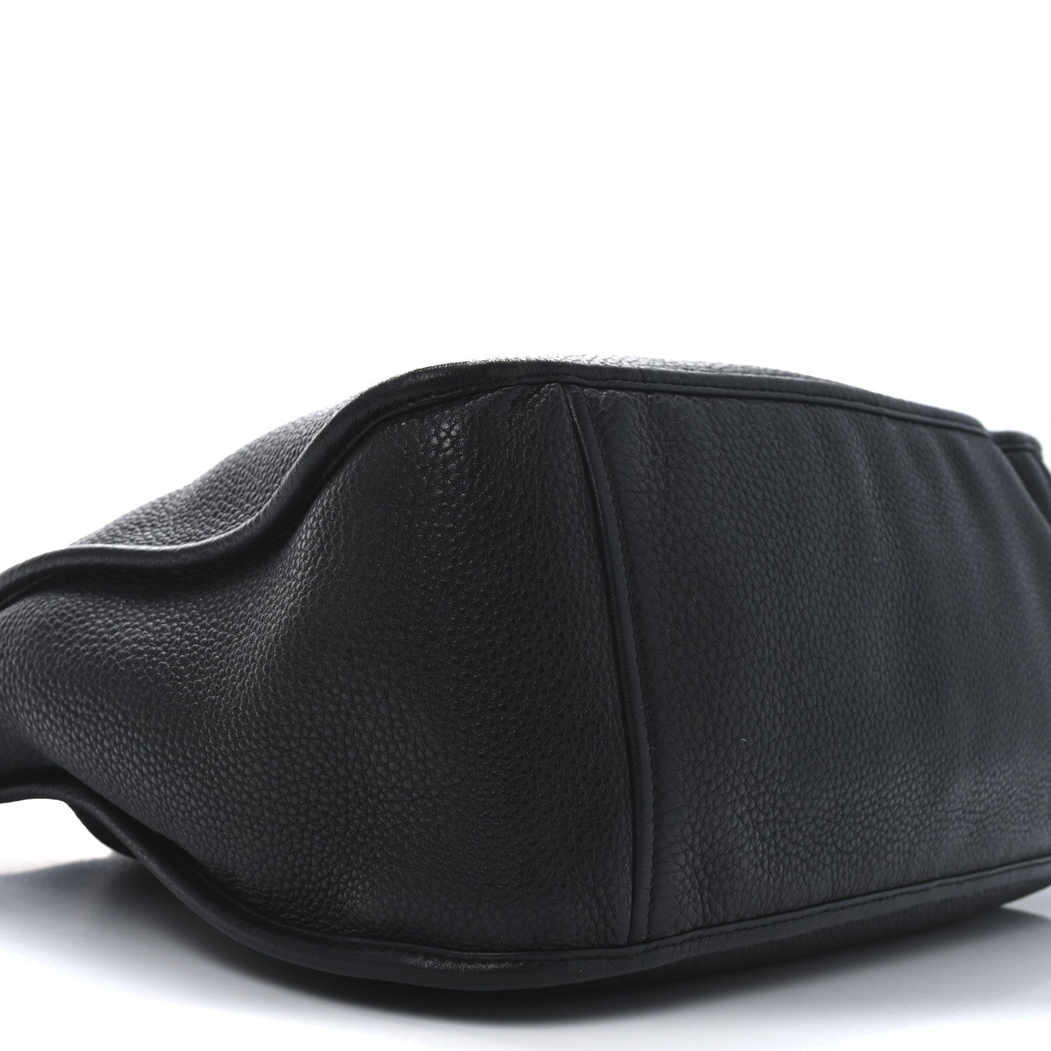 Prada Vitello Daino Hobo Messenger Bag Black 8 of 9