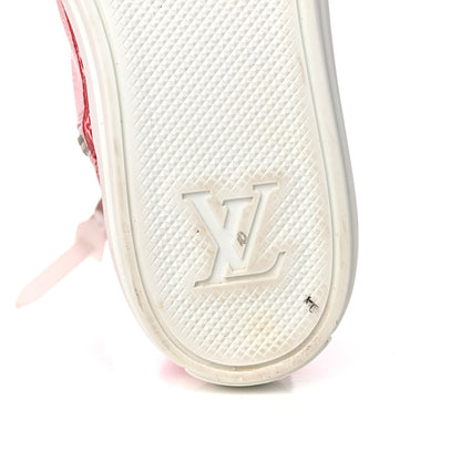Louis Vuitton Monogram Giant Stellar Sneaker Boots 40 Rose Rouge 6 of 11
