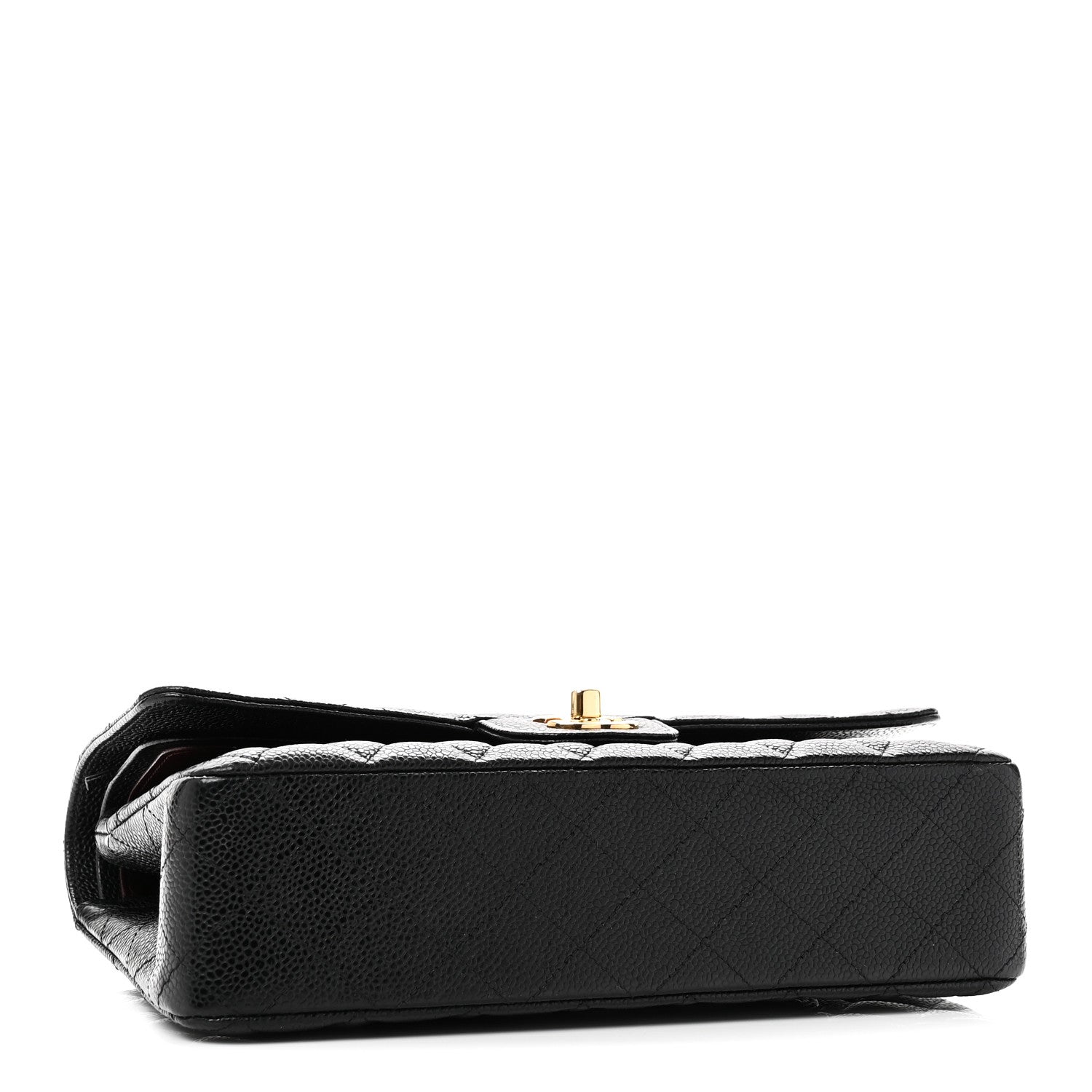 Chanel Caviar Quilted Medium Double Flap Black 3 of 10