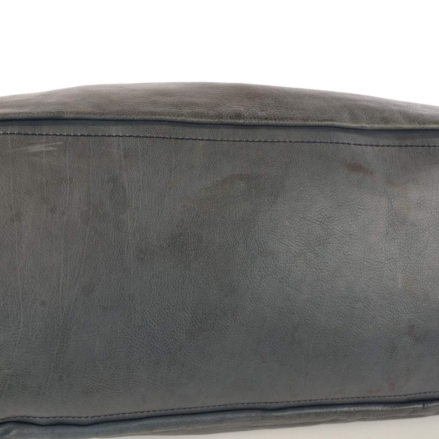 Prada Glace Calf Frame Satchel Avio 7 of 12