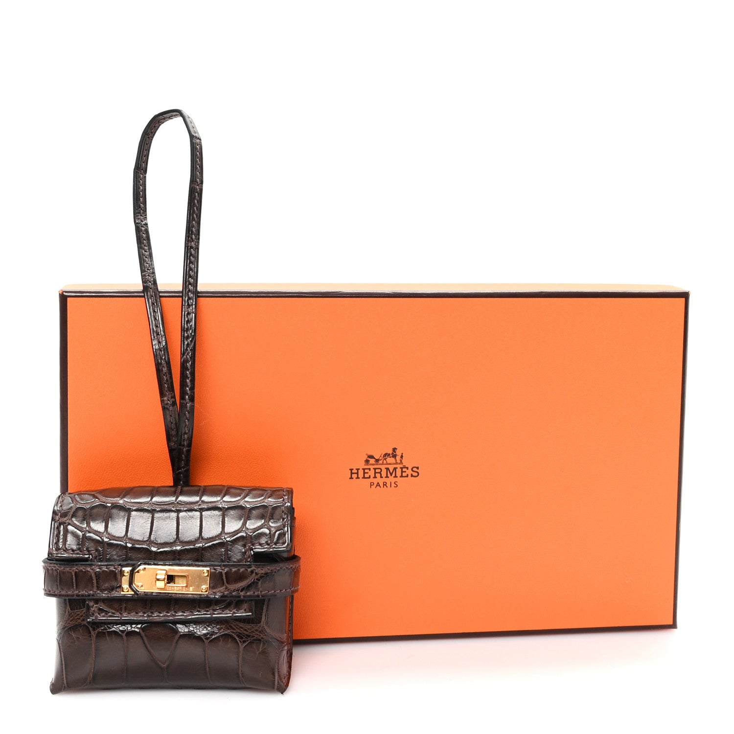 Hermes Matte Alligator Festival Kelly Bag Charm Ebene 6 of 6