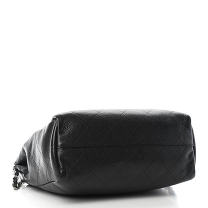 Chanel Caviar Stitched Medium Lady Coco Shopping Tote Black 3 of 5