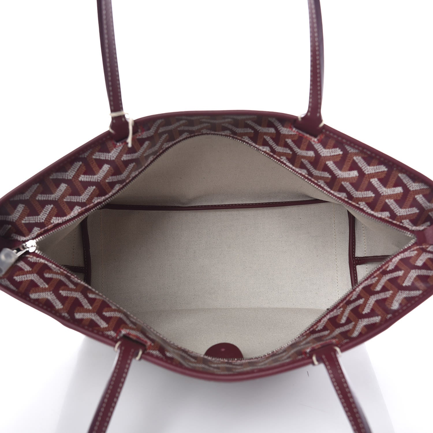 Goyard Goyardine Artois PM Burgundy 5 of 8