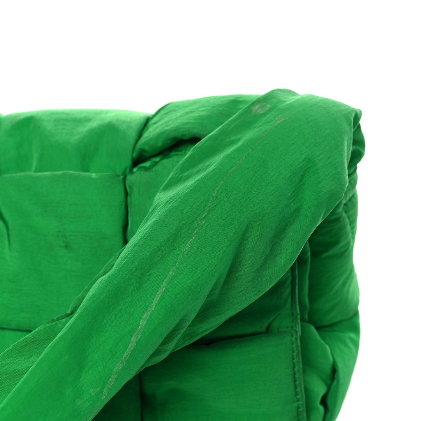 Nylon Intrecciato Padded Tech Cassette Bag Parakeet