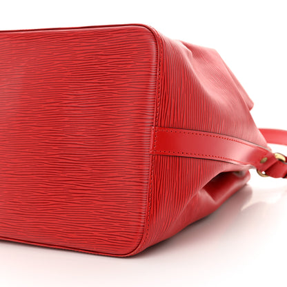 Louis Vuitton Epi Petit Noe Castillan Red 9 of 11