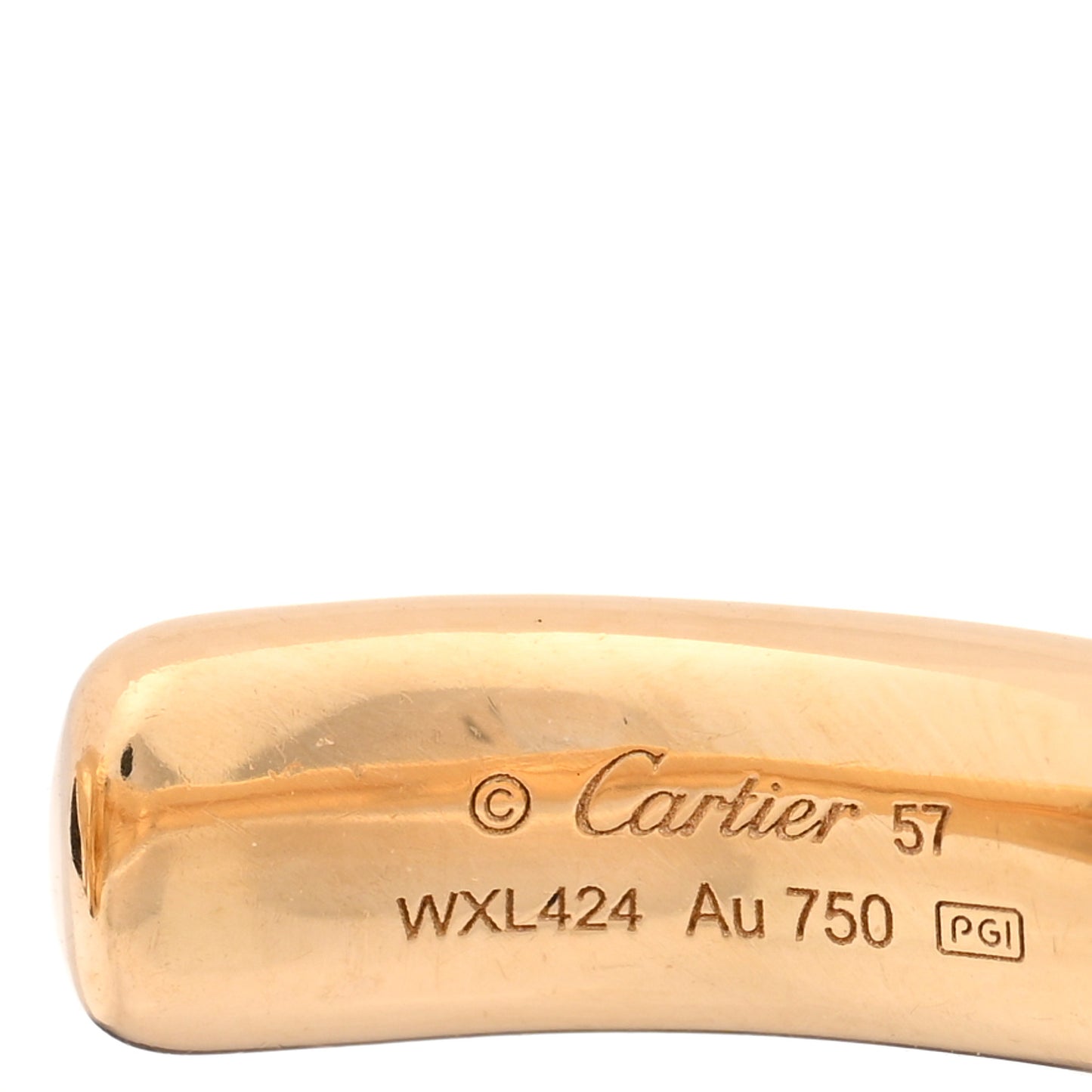 18K Yellow Gold Tsavorite Onyx Panthere De Cartier Ring 57 8