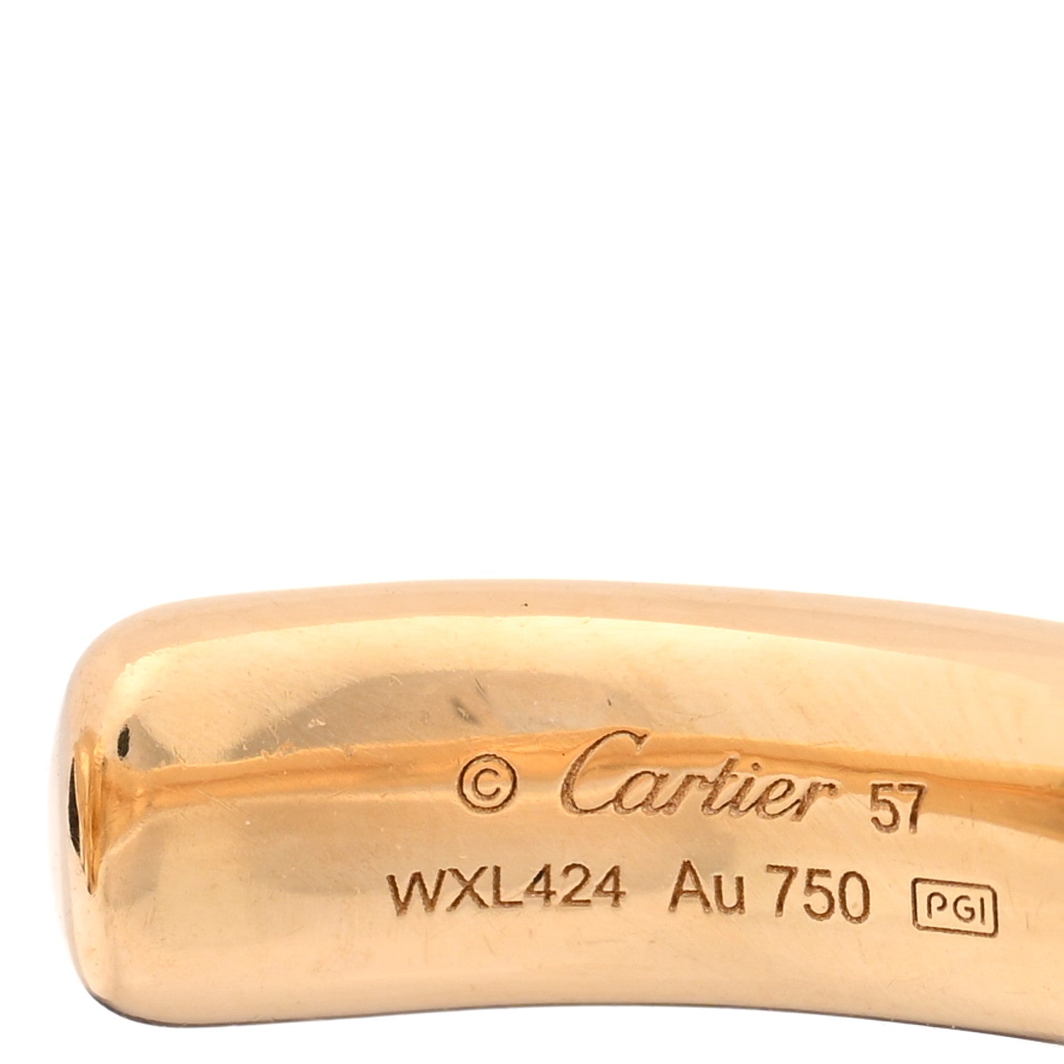 Cartier 18K Yellow Gold Tsavorite Onyx Panthere De Cartier Ring 57 8 5 of 5