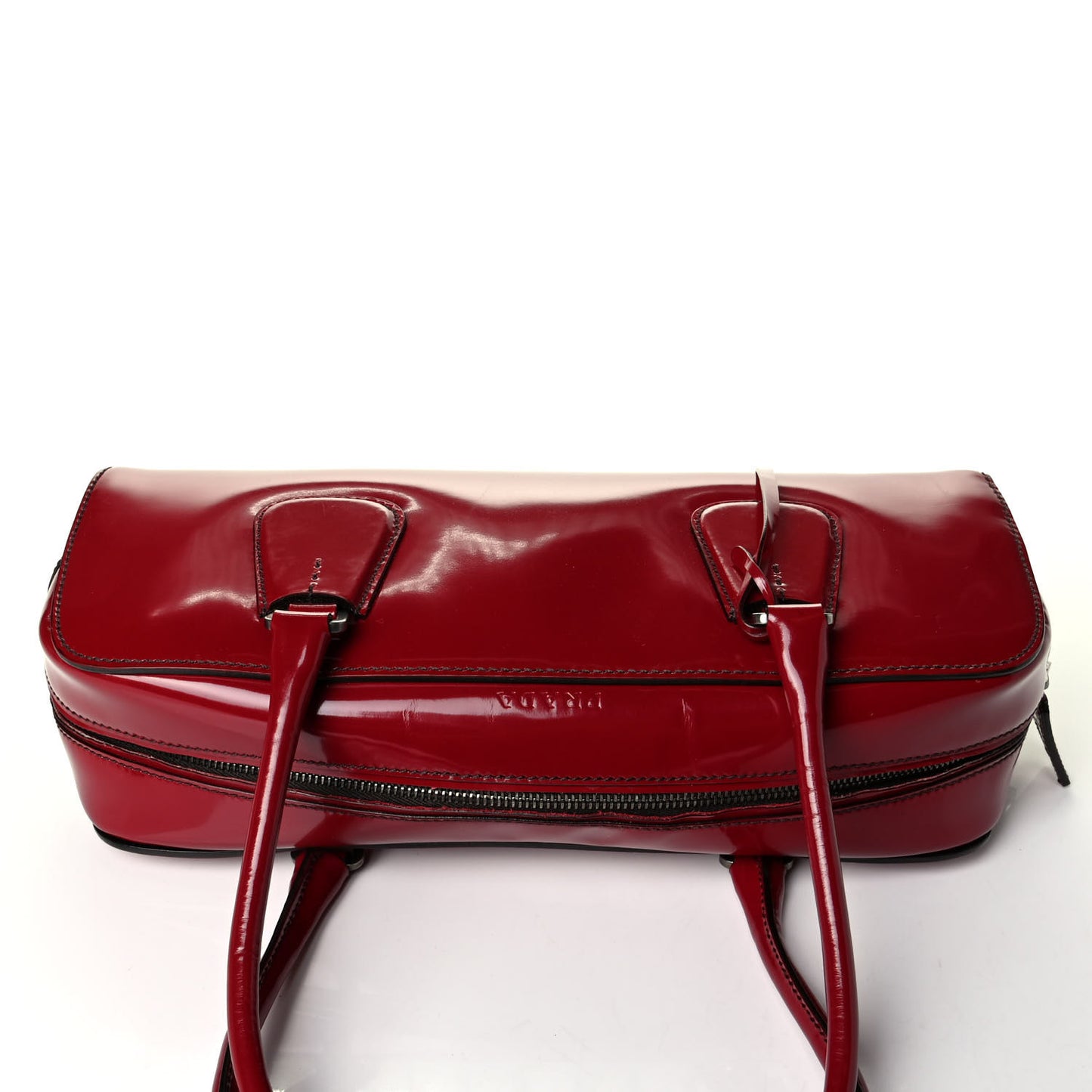 Spazzolato Shoulder Bag Porpora