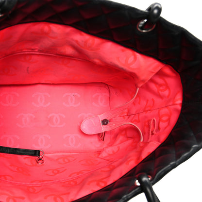 Chanel Calfskin Quilted Large Cambon Tote Black 5 of 13