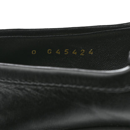 Chanel Lambskin Quilted CC Turnlock Loafers 35.5 Black 7 of 9
