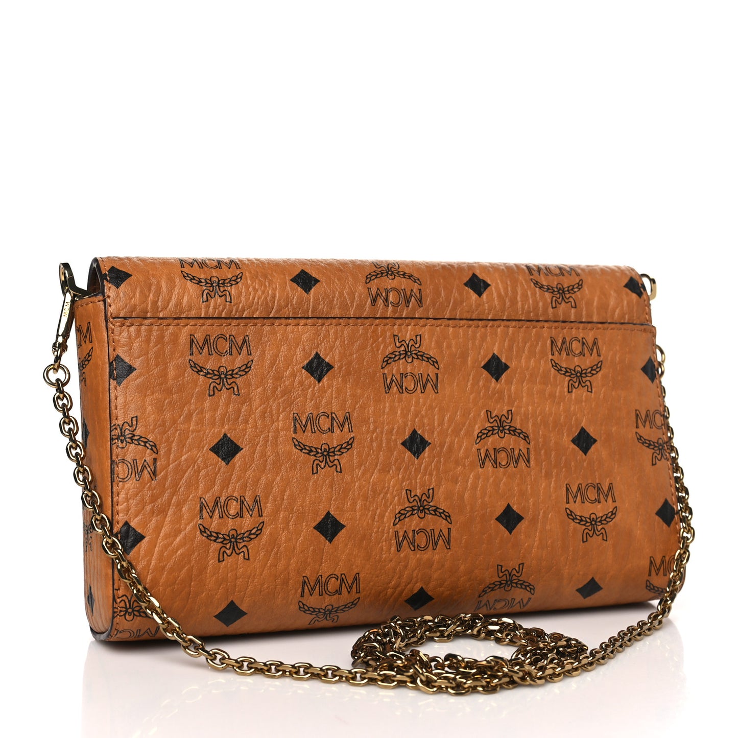 Visetos Millie Wallet On Chain Cognac