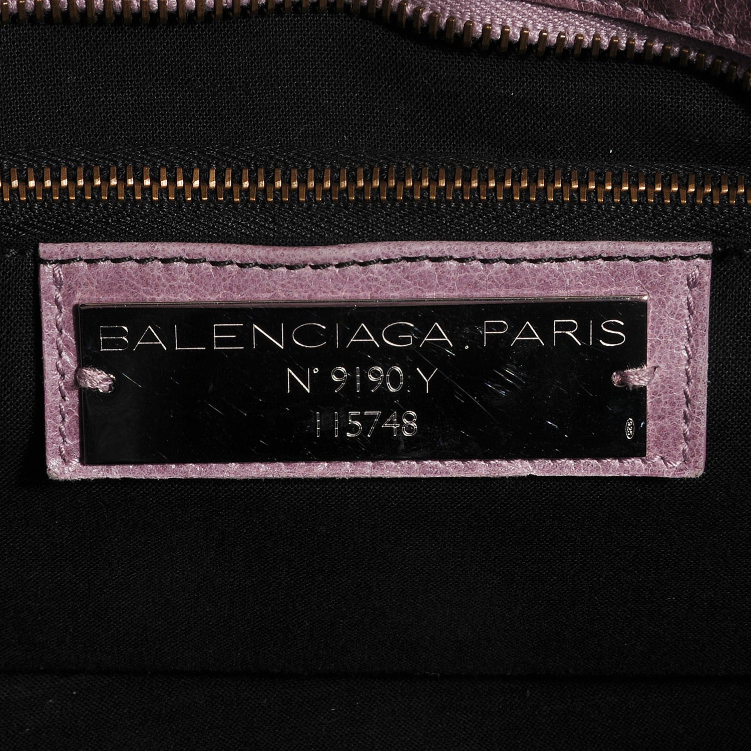 Balenciaga Chevre Classic Hardware City Lilac 11 of 14