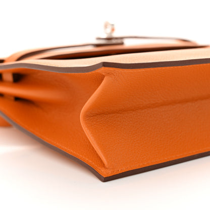 Hermes Evercolor Verso Kelly Danse II Belt Bag Abricot Terre Bautte 9 of 11