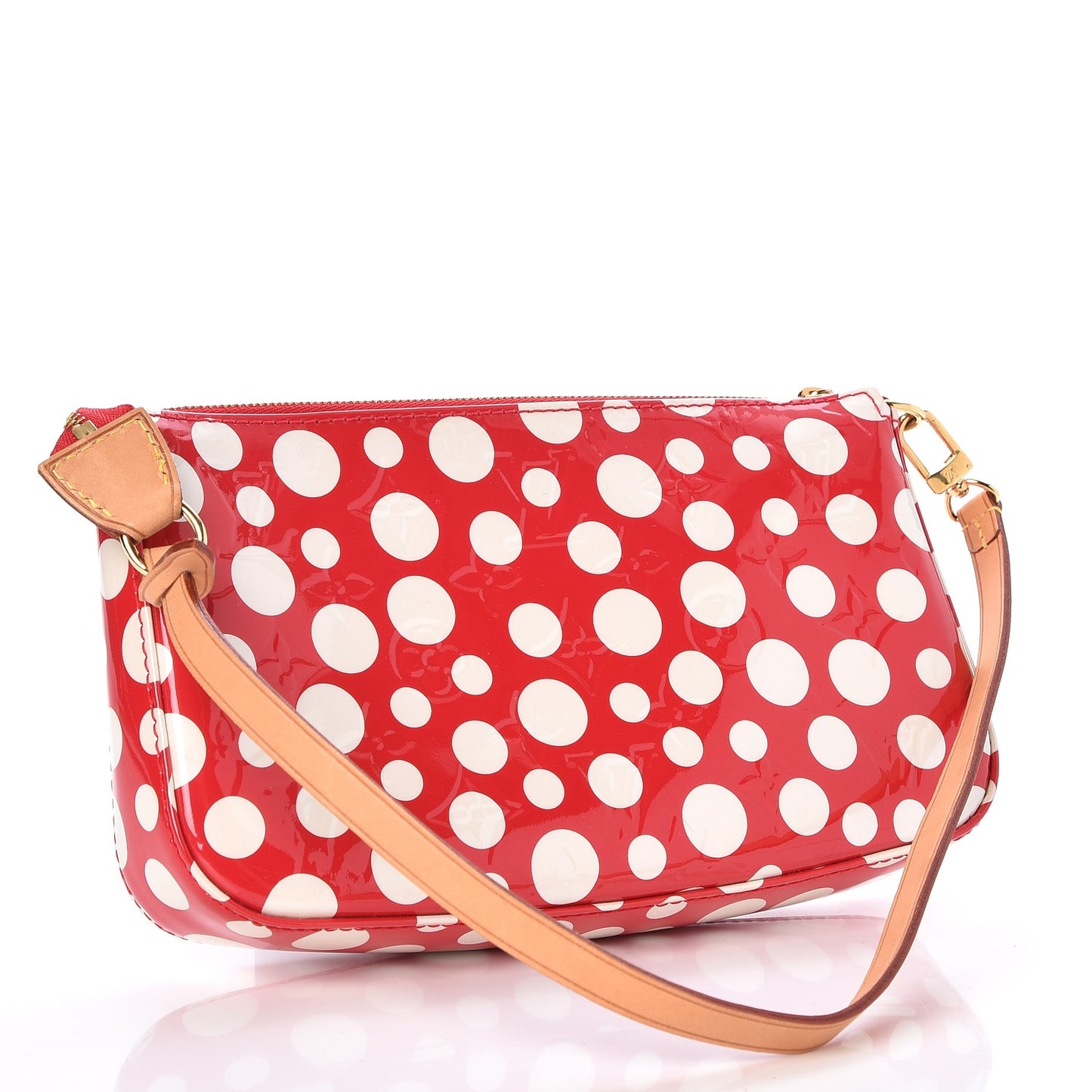 Vernis Kusama Infinity Dots Pochette Accessories Red
