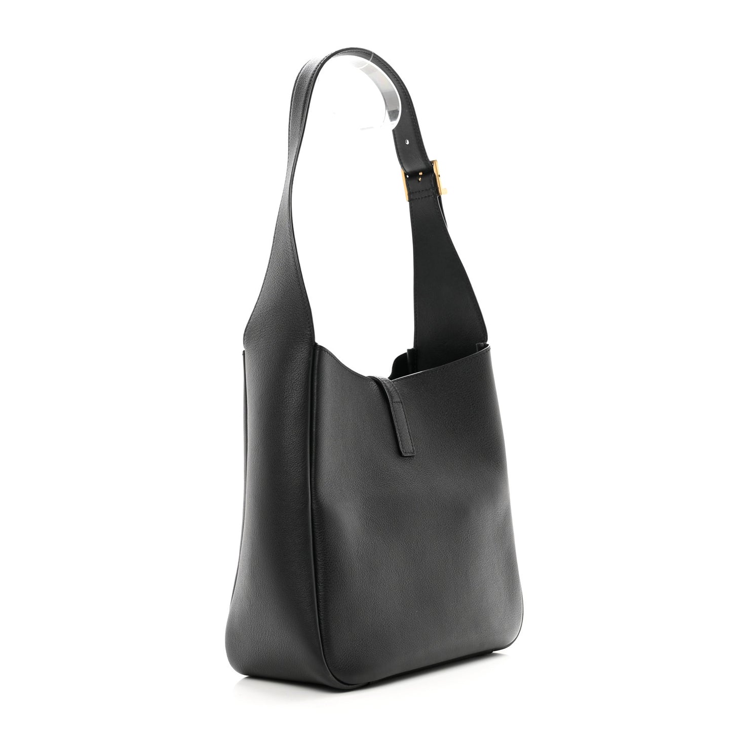 Smooth Calfskin Small Le 5 A 7 Soft Hobo Black