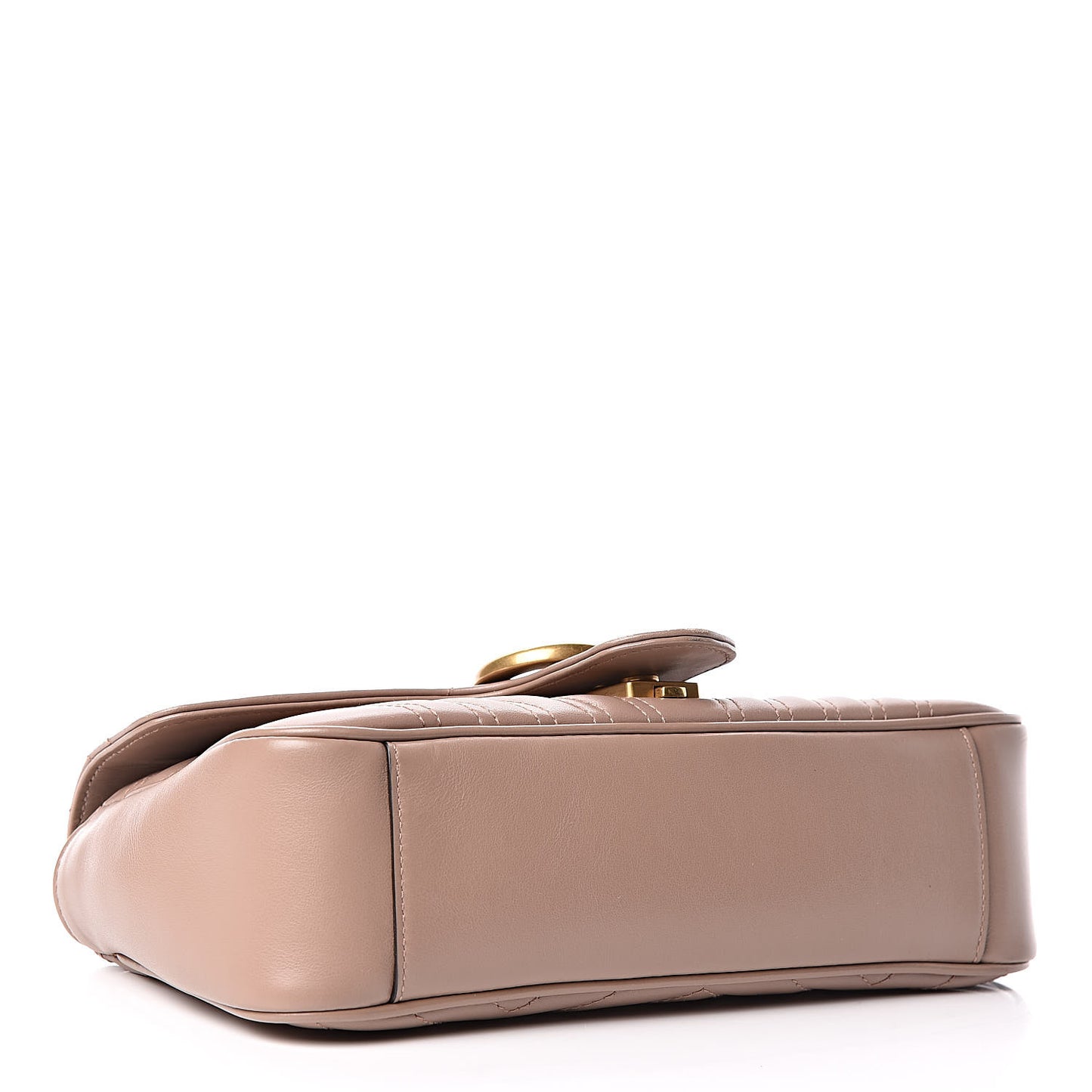 Calfskin Matelasse Small GG Marmont Shoulder Bag Porcelain Rose