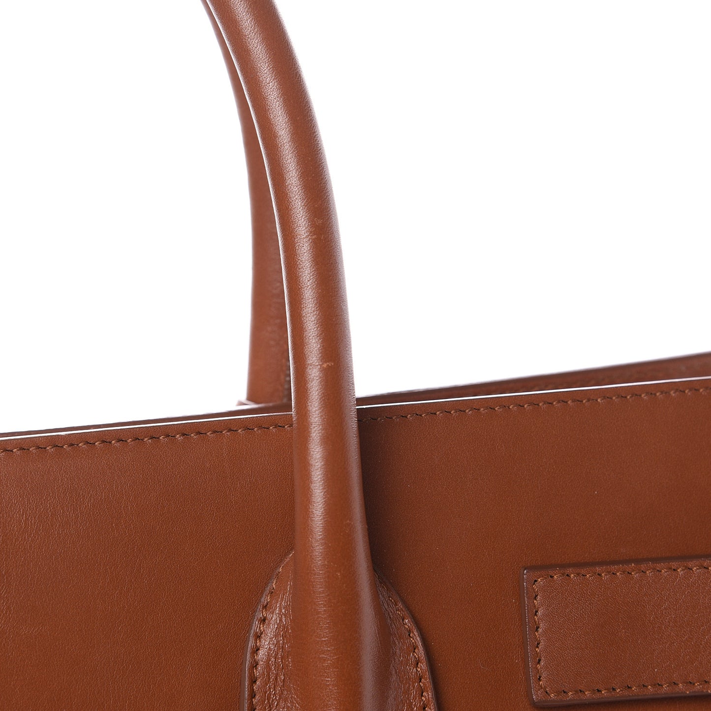 Calfskin Large Sac De Jour Carryall Cognac