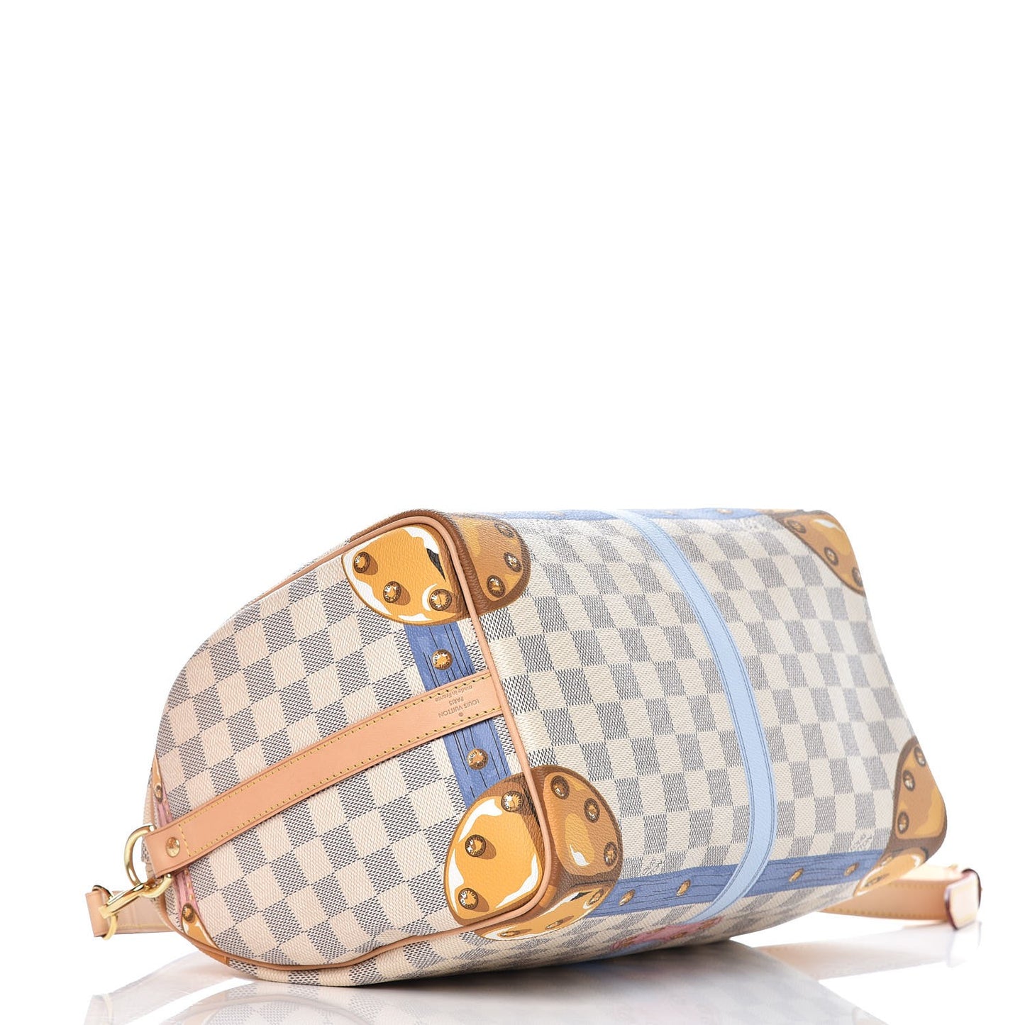 Damier Azur Summer Trunks Speedy Bandouliere 30