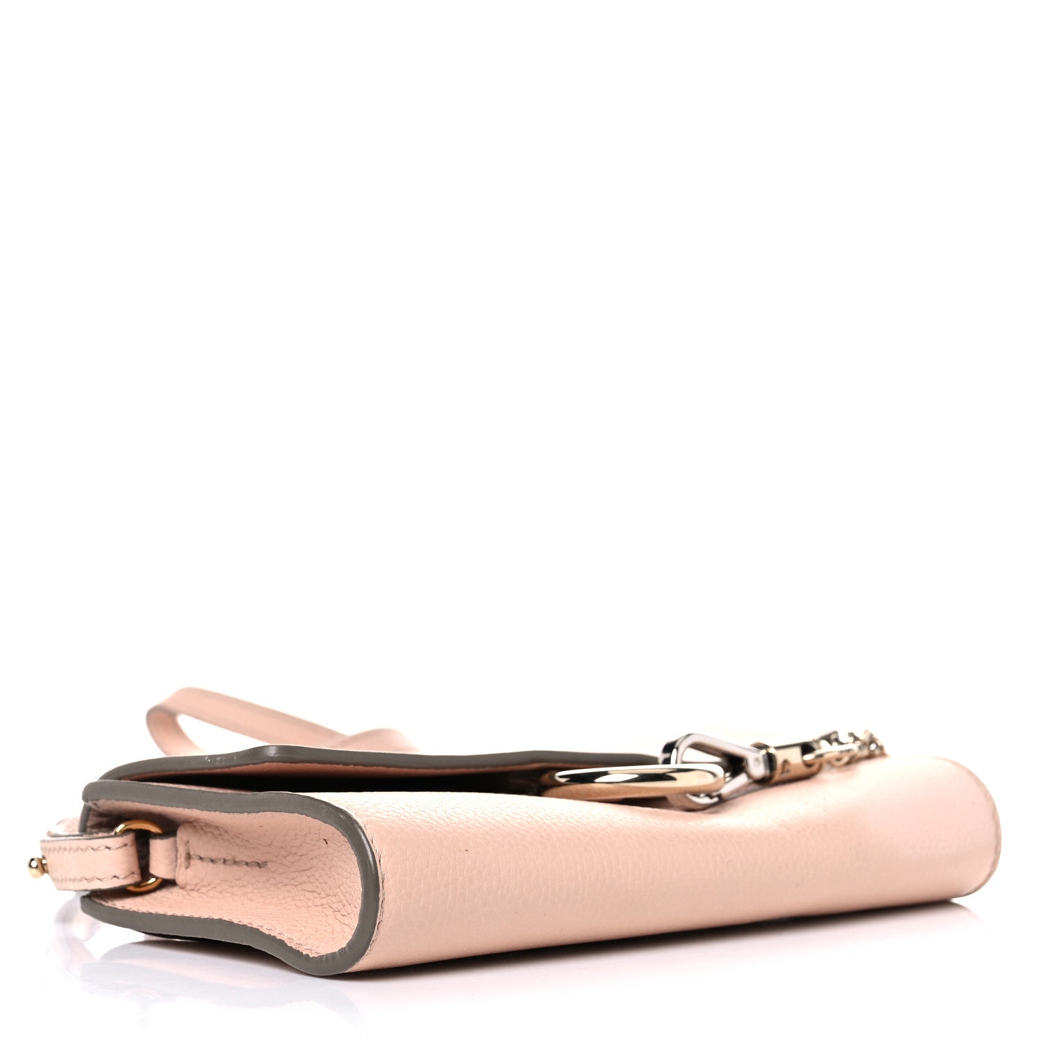 Chloe Calfskin Mini Faye Shoulder Bag Cement Pink 4 of 13