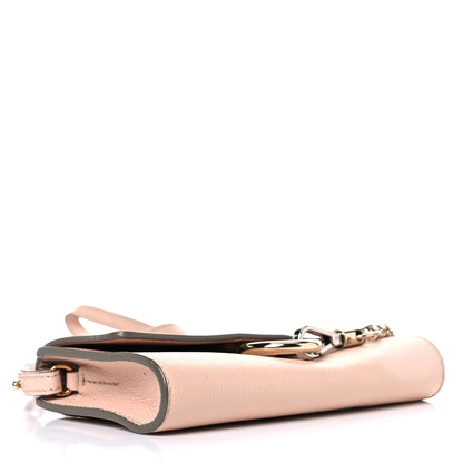 Chloe Calfskin Mini Faye Shoulder Bag Cement Pink 4 of 13