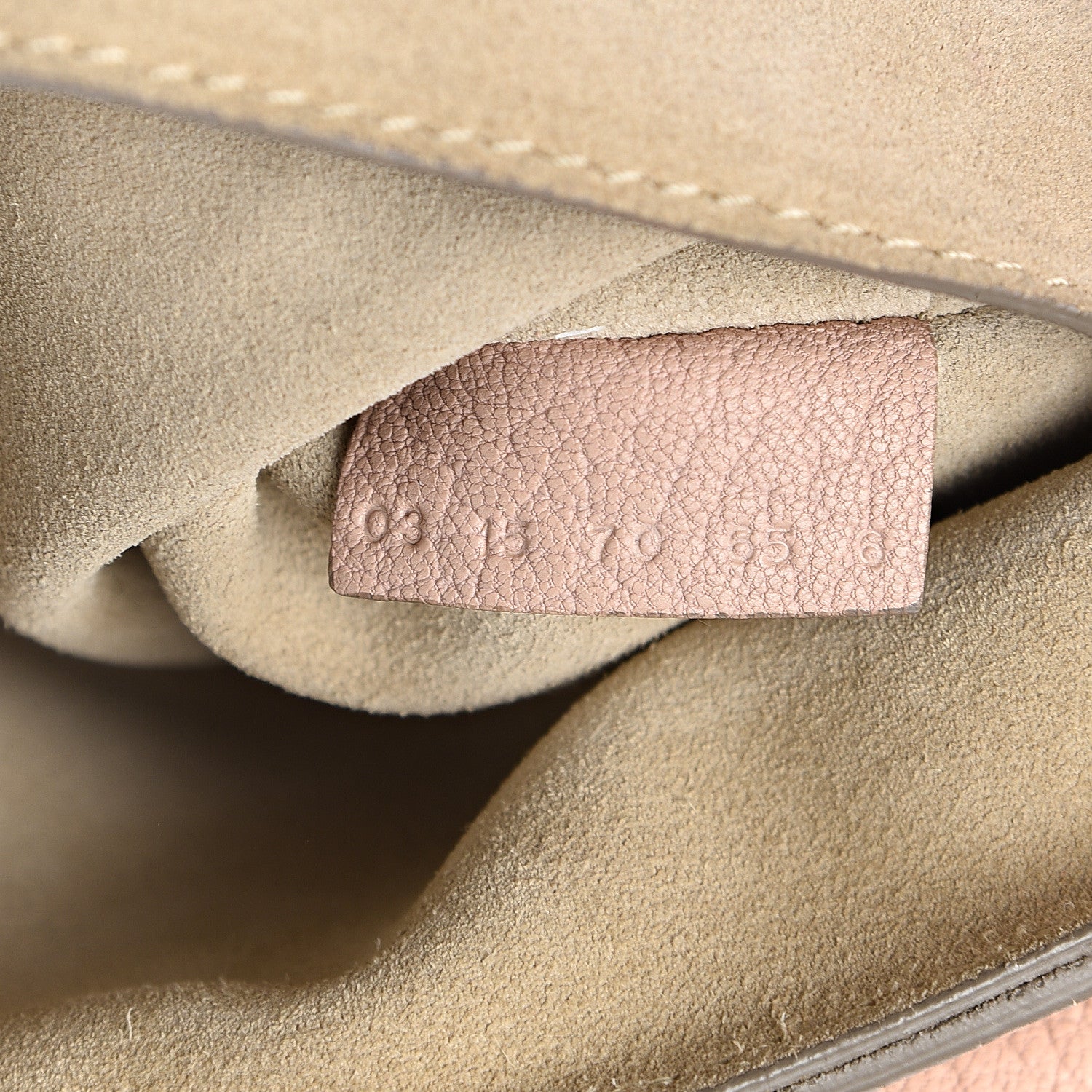 Chloe Grained Lambskin Drew Shoulder Bag Cement Pink 7 of 10