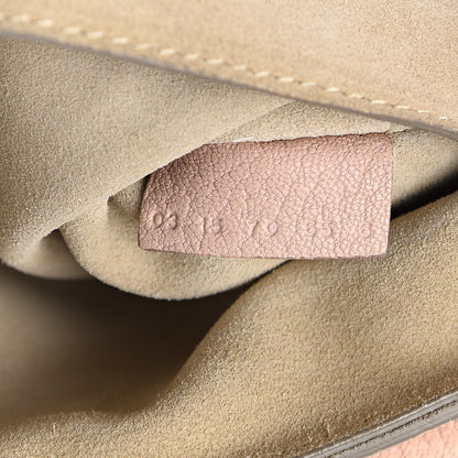 Chloe Grained Lambskin Drew Shoulder Bag Cement Pink 7 of 10