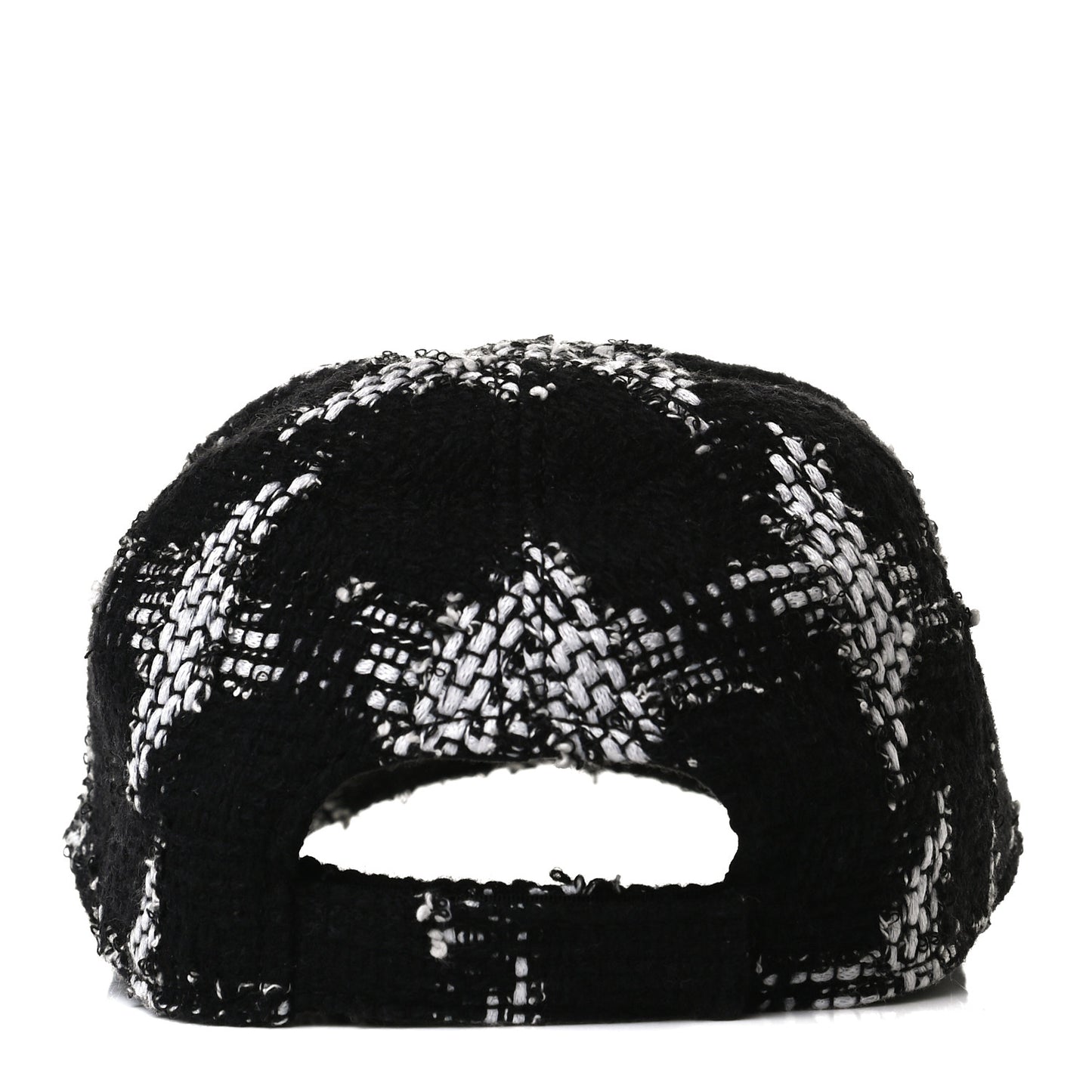 Tweed CC Cap Hat S Black White