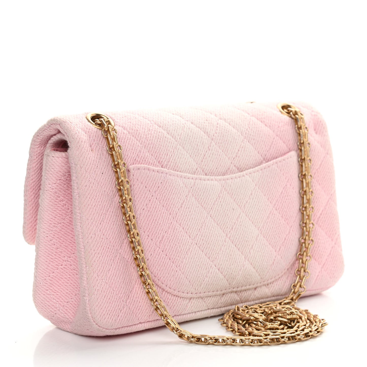 Ombre Denim Quilted 2.55 Reissue 225 Flap Pink
