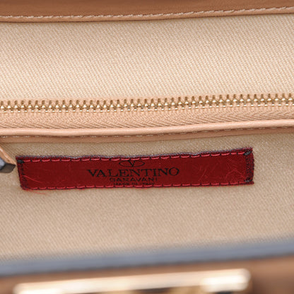 Valentino Garavani Pony Hair Rockstud Frame Bag Leopard 6 of 9