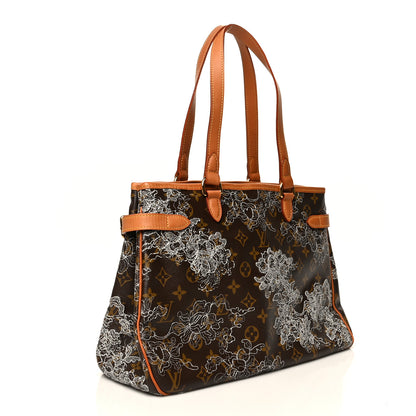 Louis Vuitton Monogram Dentelle Batignolles Horizontal Silver 3 of 6