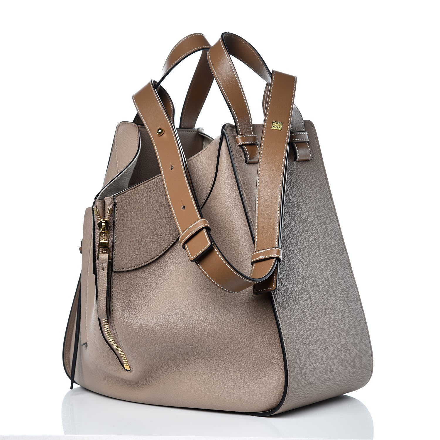 Loewe Calfskin Medium Hammock Shoulder Bag Sand Mink 3 of 10